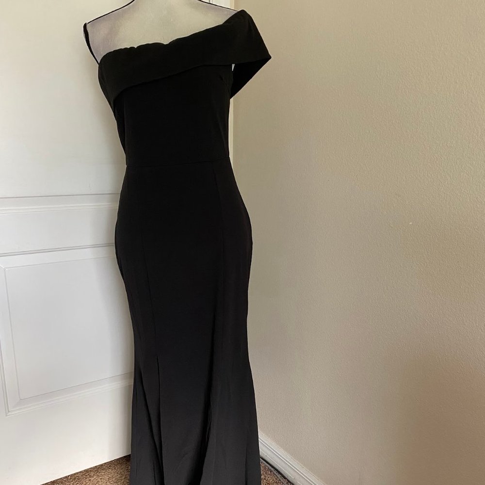 Women's Sleeveless One Shoulder Elegant Sexy Cocktail Party Maxi Dress